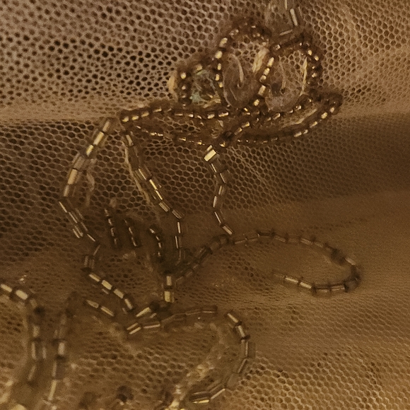 R&M RICHARDS BEAUTIFUL FRINGE HANDBEADED PONCHO Size 16 vintage brand new.rare. - Picture 15 of 15